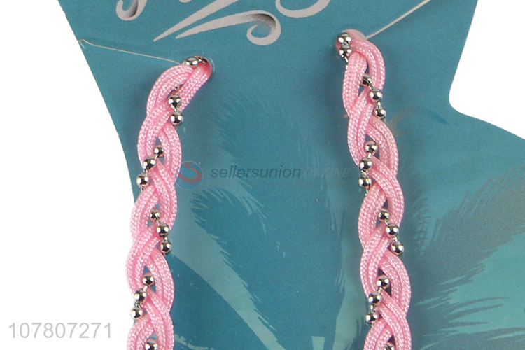 Cross-border hot sale hand-woven simple anklet