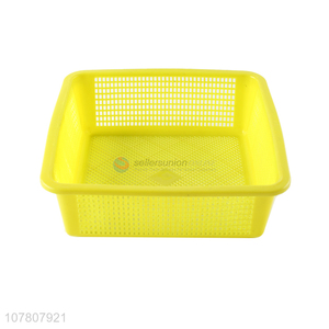 Wholesale Square Plastic Basket Household Storage Basket