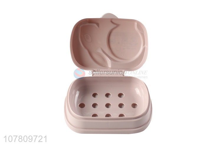 Cute Rabbit Design Plastic Soap Box Cheap Soap Case Wholesale