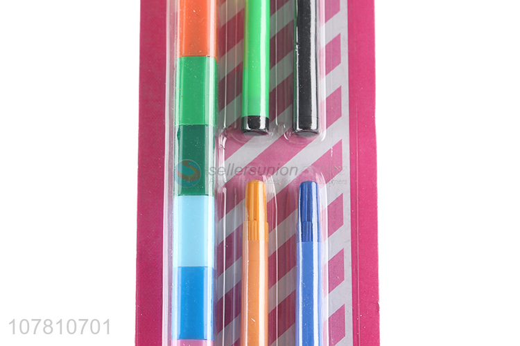 Factory wholesale children stationery set plastic watercolor pen set