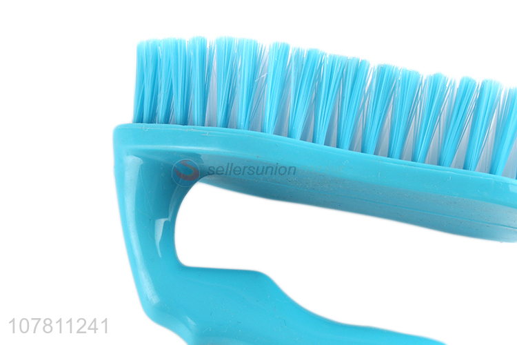 Wholesale multi-purpose plastic cleaning brush scrub brush with handle