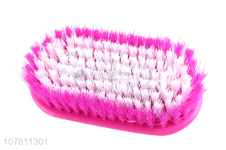 Wholesale multi-purose plastic scrub brush clothes cleaning brush