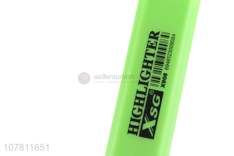 Good Sale Office Supplies Plastic Fluorescent Marker Pen