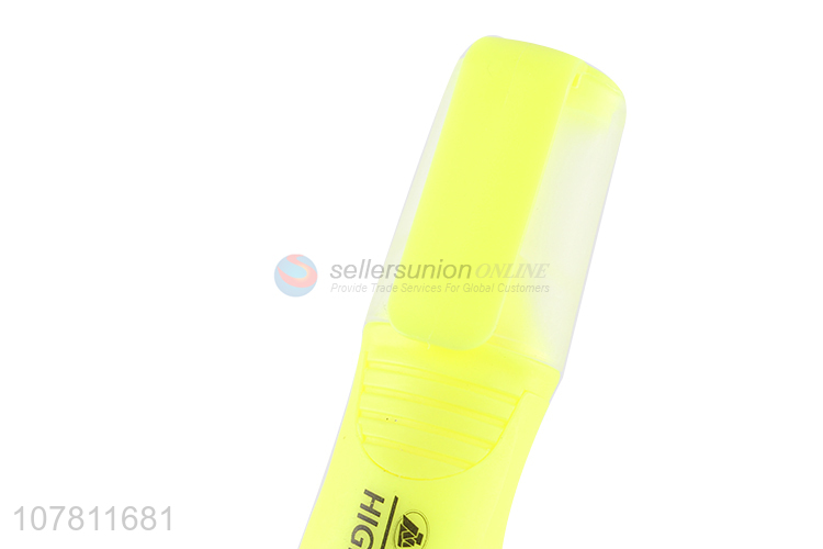 New Arrival Plastic Highlighter Pen Fluorescent Pen