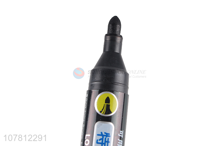 Good Sale Plastic Permanent Marker Black Marking Pen