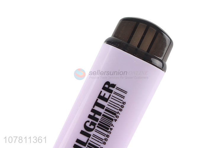 Good Sale Purple Highlighter Pen For School And Office