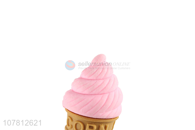 Online wholesale ice cream shaped eraser 3d eraser for school