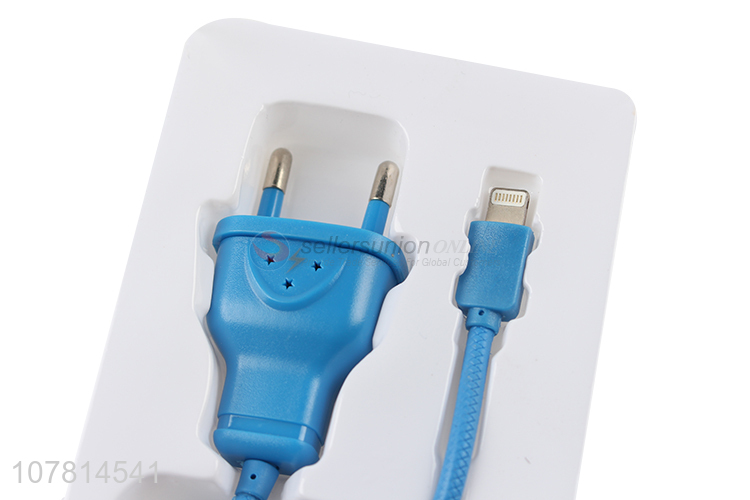 New blue Apple multifunction mobile phone charging cable