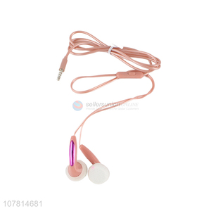 Hot sale pink headphones for listening to music subwoofer headphones