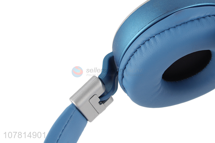 Yiwu wholesale blue headphone internet cafe headset