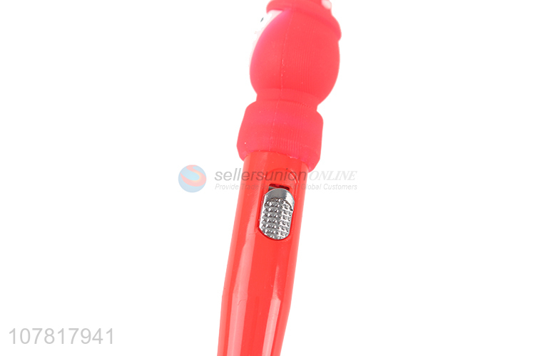 China wholesale christmas style led light gel pen