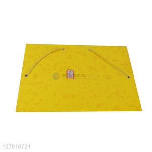 Good price yellow opaque paper office information bag