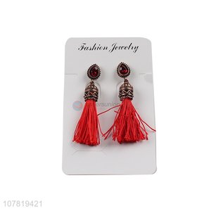 Wholesale bohemian tassel earrings vintage national style earrings