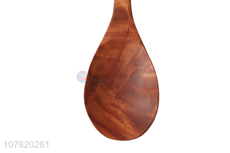 Online wholesale cooking utensils wooden cooking spoon soup ladle