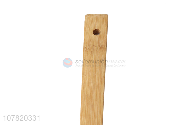 Good quality kithen tool heat resistant wooden cooking slotted spatula