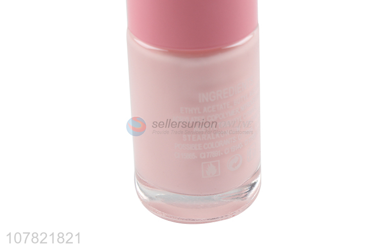 China wholesale long lasting pink nail polish