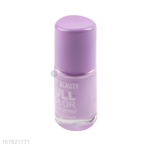 Best selling purple decorative nail polish