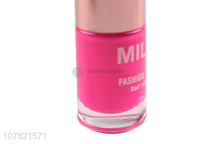 New product 16ml lady nail polish for nail art
