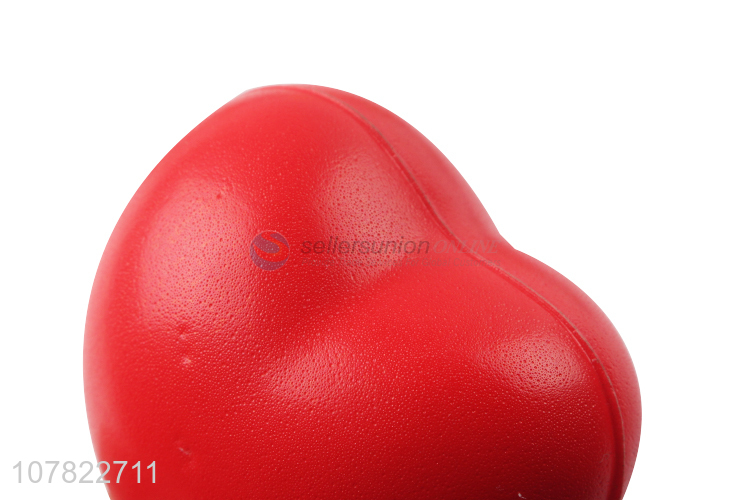 Hot selling heart shape stress reducing squeeze toys