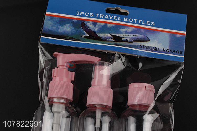 New arrival travel bottle kit spray bottle shampoo lotion bottle