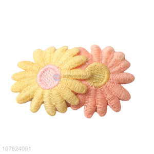 Good quality girl non-woven fabric woven fabric hairpin