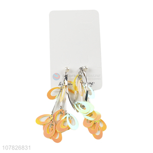 Unique Design Plastic Pendant Dangle Earrings For Sale