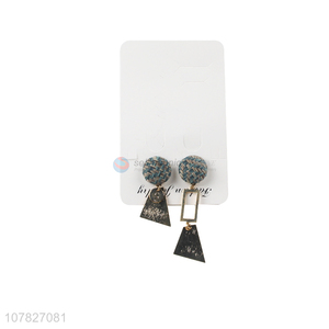 Cool Design Metal Pendant Earring Fashion Ladies Ear Ring