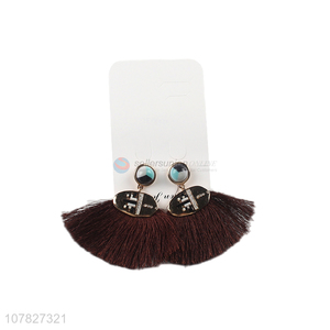 Good Price Tassel Pendant Alloy Stud Earring For Sale