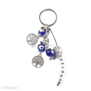 Wholesale blue bead string pendant ladies backpack pendant