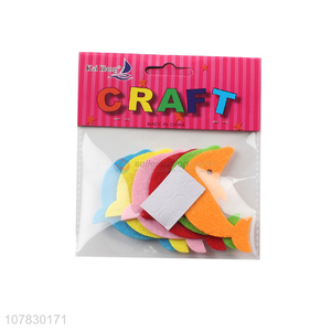 Wholesale Cartoon Dolphin Non-Woven Sticker Kids Crafts