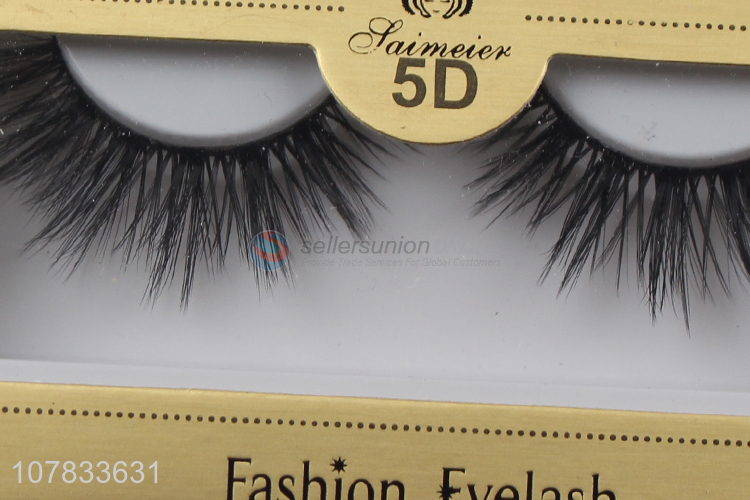 China manufacturer 5D faux eyelashes false winged mink eyelashes