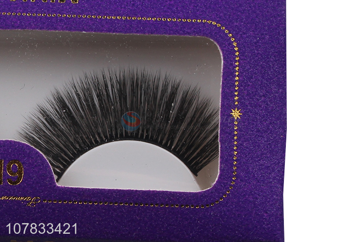 Latest product 6D bushy fur eyelashes chemical fiber mink lashes