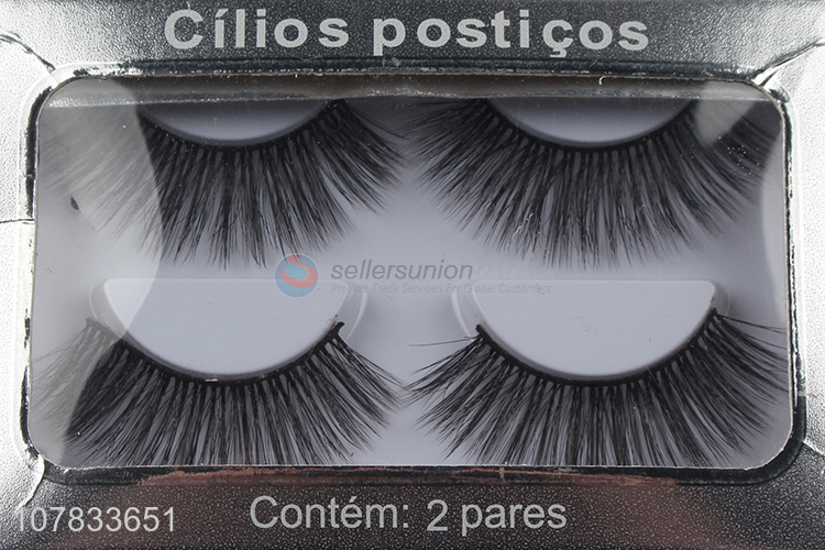 High quality 6D synthetical eyelashes long silk lashes fur lashes
