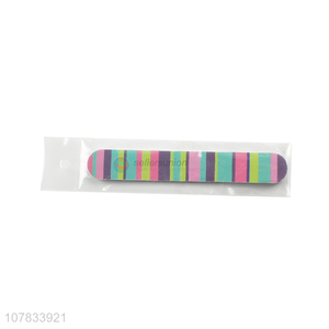 Top Quality Double Sided Colorful Nail File Wholesale