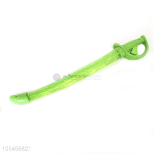 Factory wholesale green toy sword bubble water