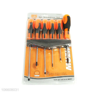 Best Quality 6 Pieces Non-slip Screwdriver Set