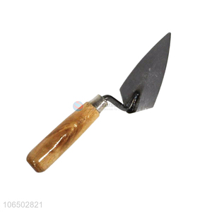 Wholesale concrete hand tools iron bricklaying trowel with wooden handle