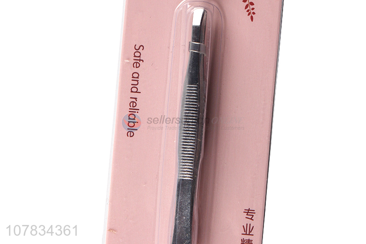 Factory Price Stainless Steel Eyebrow Clip Eyebrow Tweezer