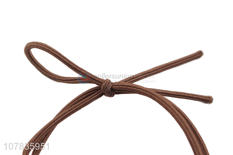 China wholesale high elastic hair tying rubber band for ladies