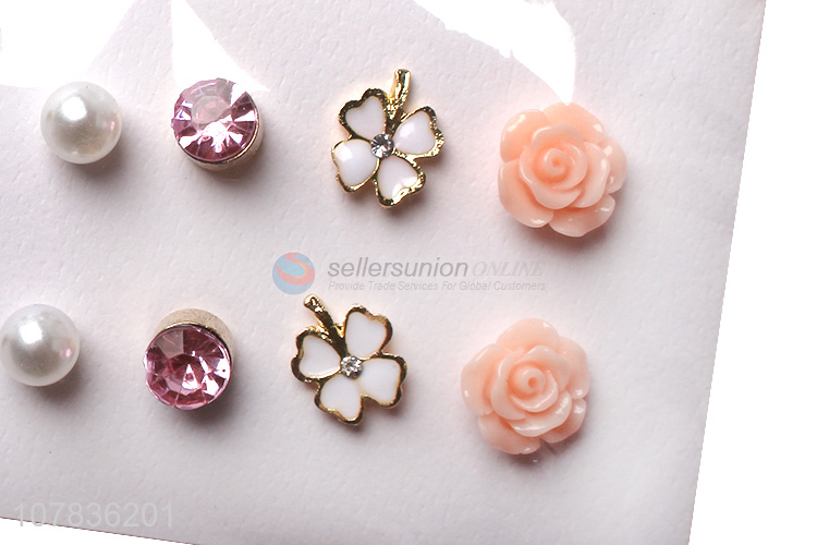 China factory decorative women earrings set wholesale