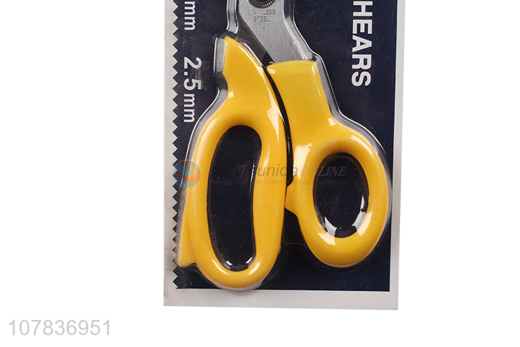 Wholesale multi-function stainless steel office scissors for right hand use