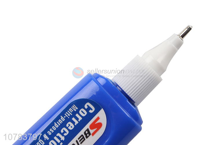 Factory price white non-toxic correction fluid pen wholesale