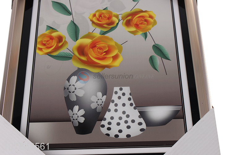 Hottest product flower vase paintings for restaurant decoration
