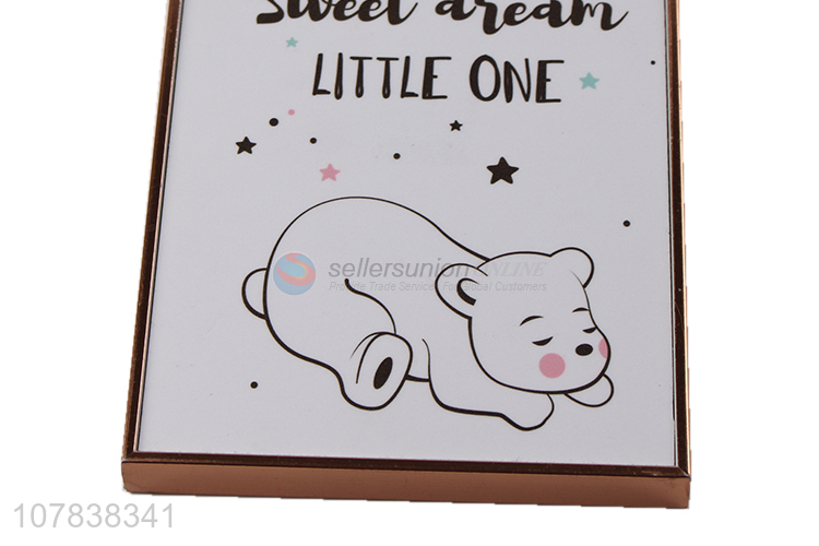 High quality cartoon animal wall art painting wall hanging picture