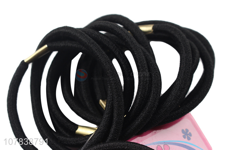 Good Sale Black Hair Ring Elastic Hair Band Hair Tie