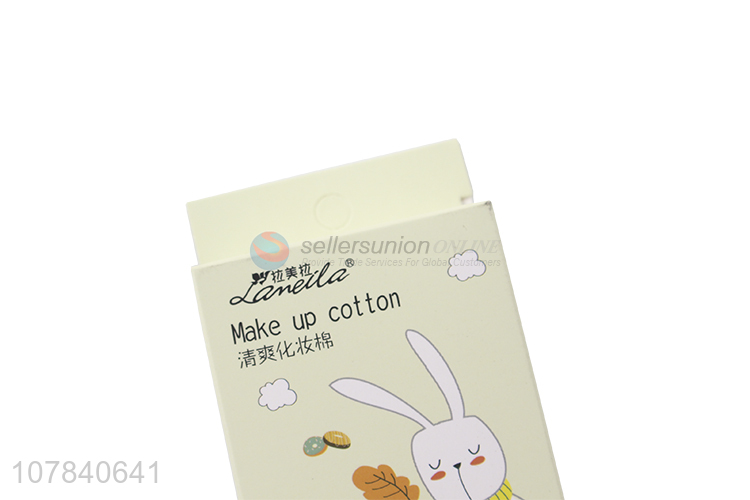 Factory wholesale white 50 skin-friendly cotton pads