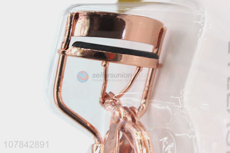 Excellent quality rose gold professional eyelash curler applicator