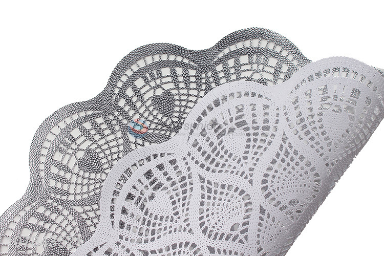 Good quality silver bowl mat home dining table insulate placemet