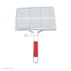 High quality professional bbq tool wire mesh grill basket