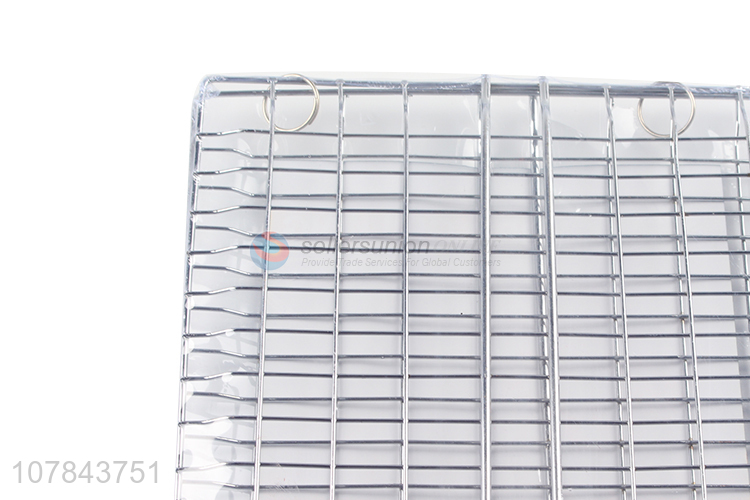 Hot selling bbq grill wire mesh net for fish and meat